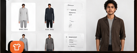 Virtual Try-On Fashion Catalog UI